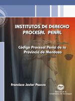 Institutos de Derecho Procesal Penal
